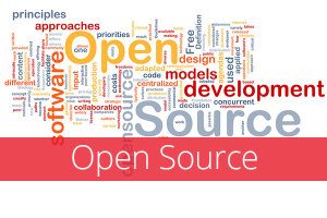 Grafik mit viel verschachteltem Text Open Source models development